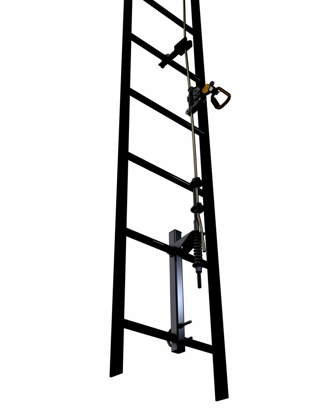 Galvanized Steel Cable Vertical Safety System 70ft N91385