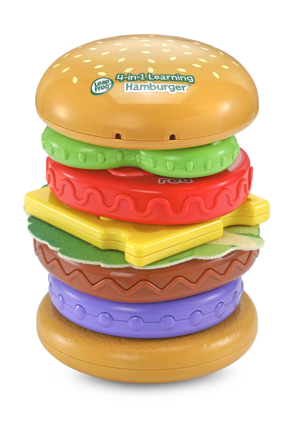 4-in-1 Learning Hamburger Stacking Baby Toy M897499