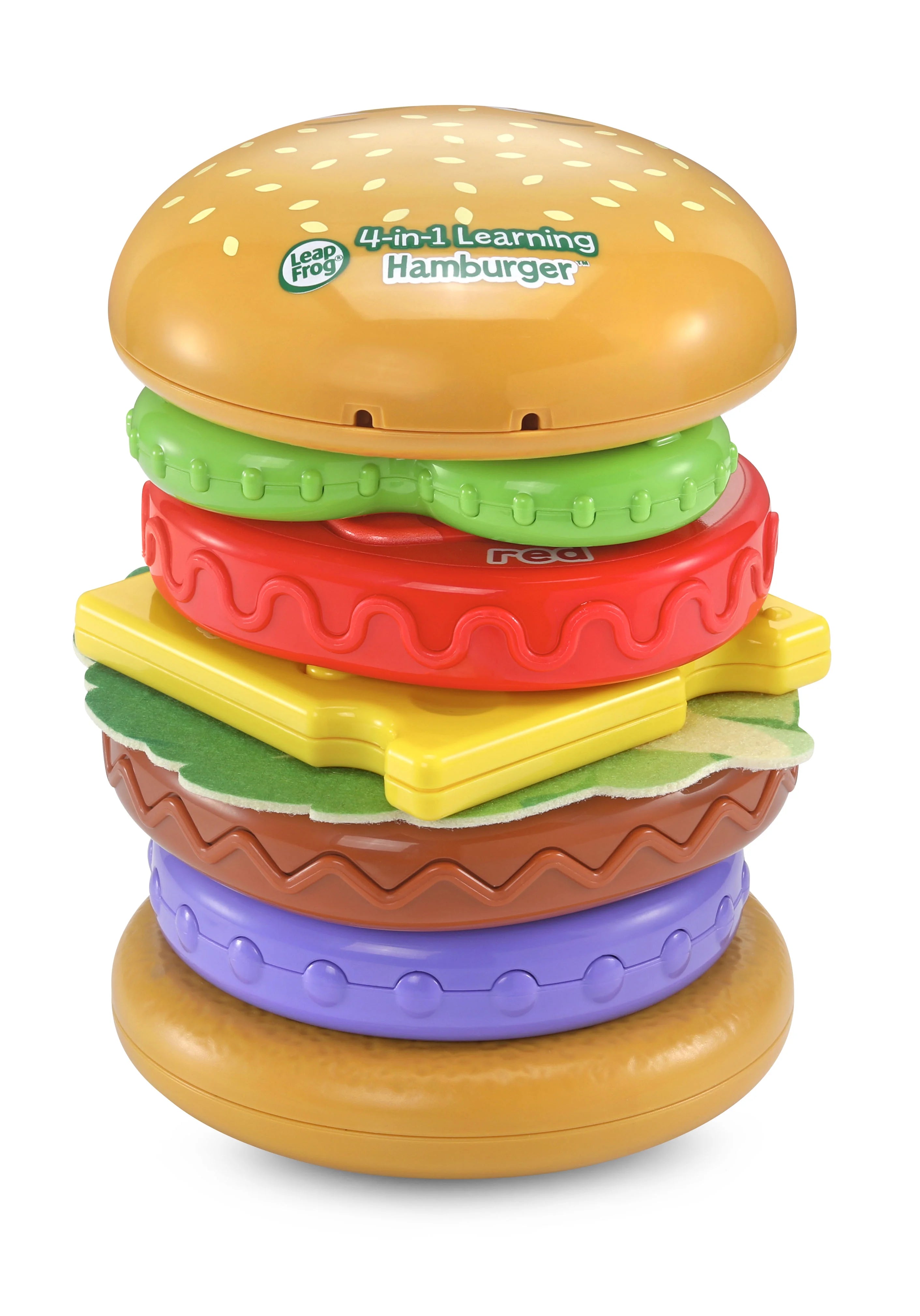 4-in-1 Learning Hamburger Stacking Baby Toy M897499
