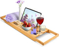 Bamboo Bath Tub Table Tray Caddy Pack of 2 L170