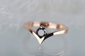 Black Spinel Ring 925 Sterling Silver B556