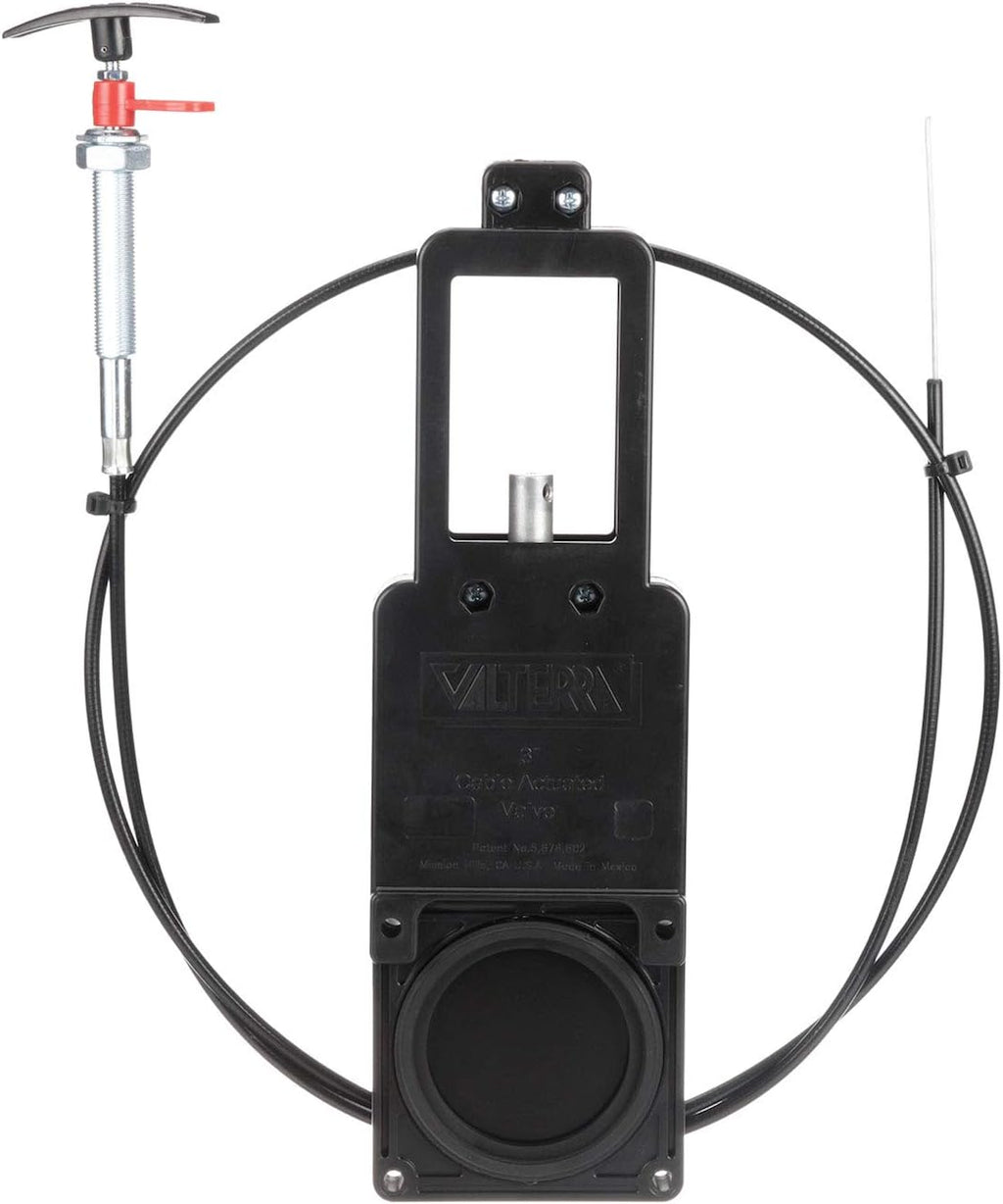 72 Flexible Cable Kit with 1-1/2 Valve, Black K941