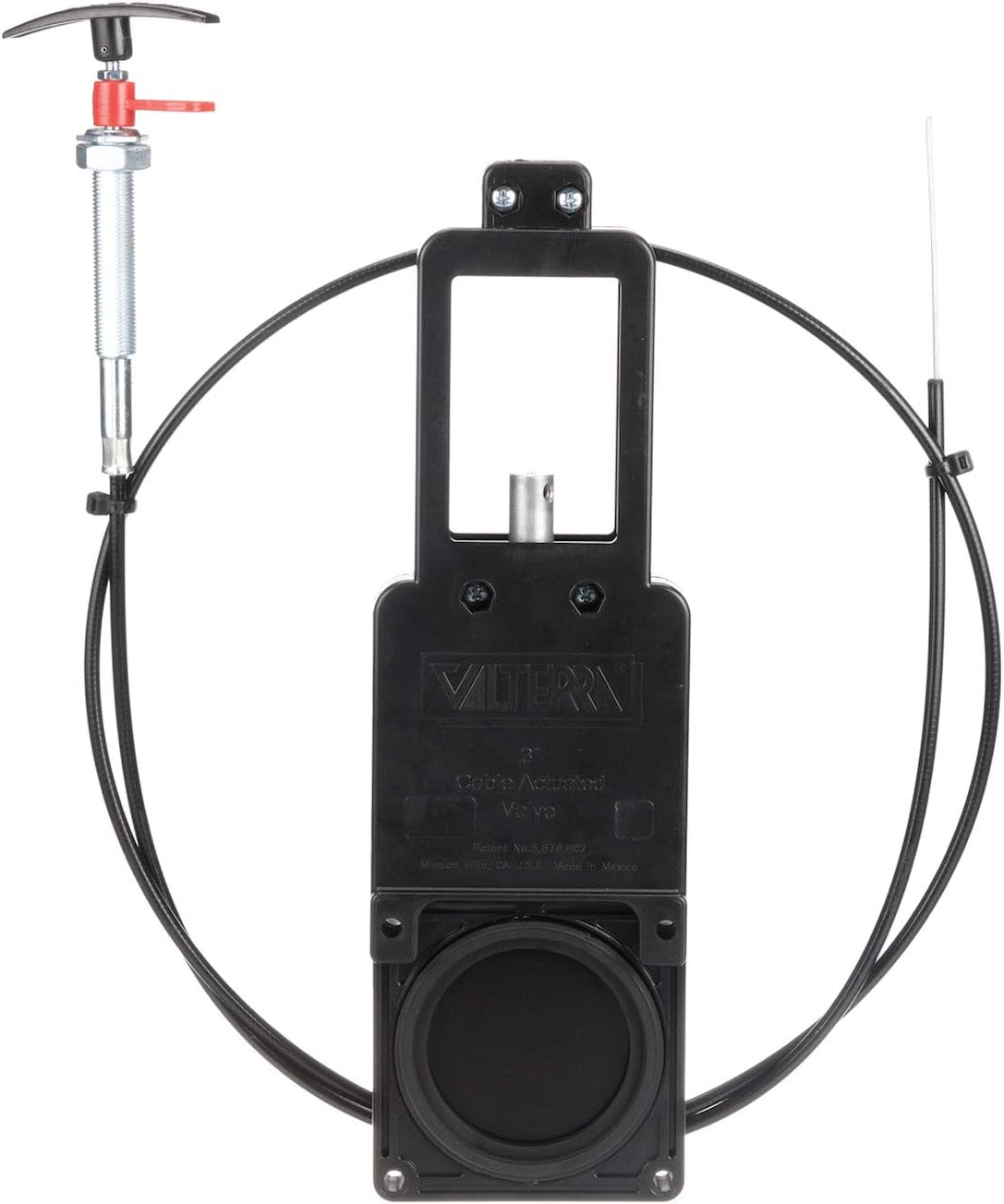 72 Flexible Cable Kit with 1-1/2 Valve, Black K941