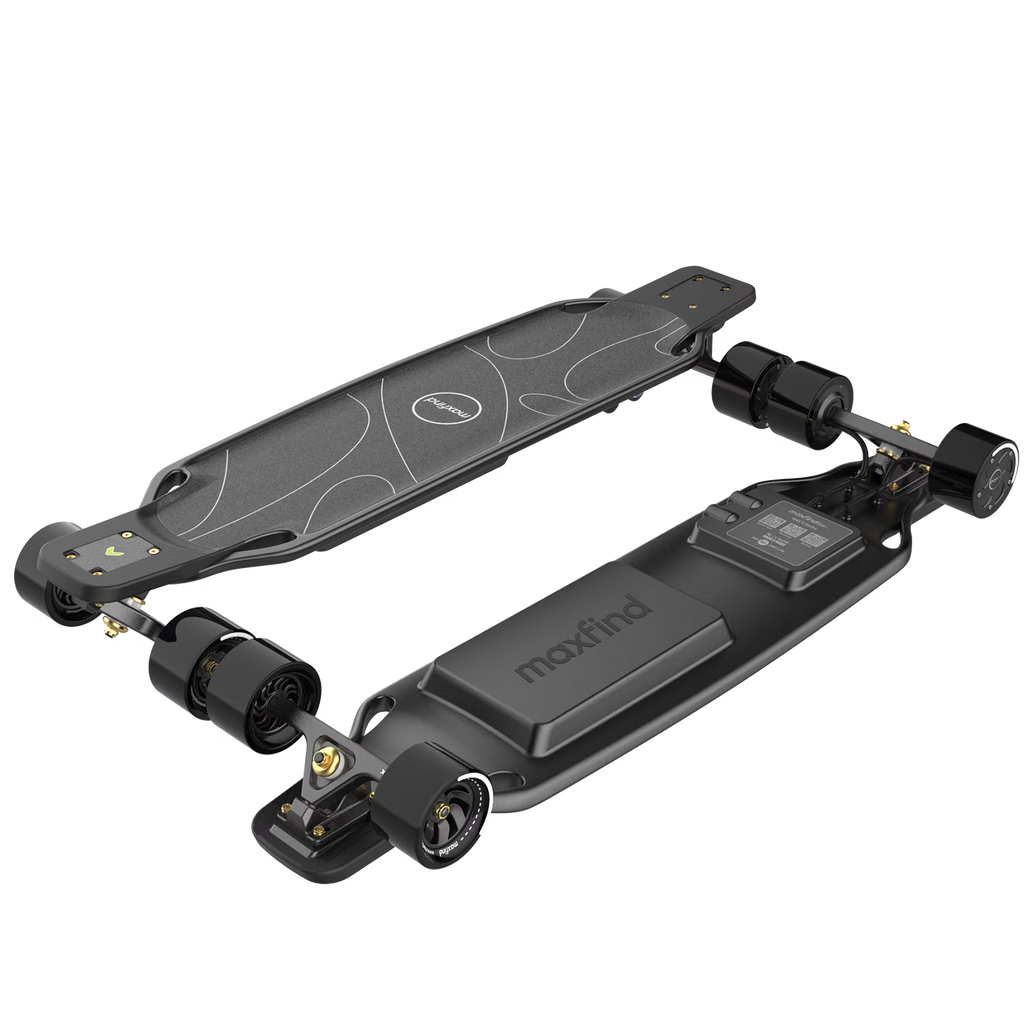 Electric Skateboard with Remote, 24 MPH Top Speed, 15 Mile Range, 1300W Dual Hub Motor U611764