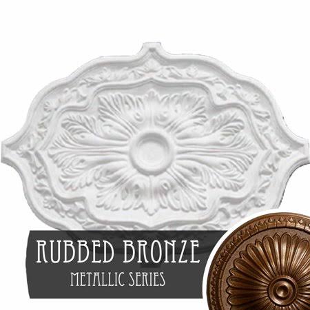 Rubbed Bronze Ceiling Medallion J530