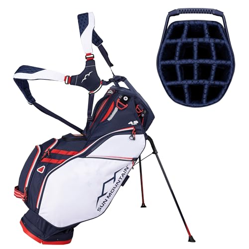 14-Way Golf Stand Bag with Full-Length Pockets and Adjustable Straps M72669