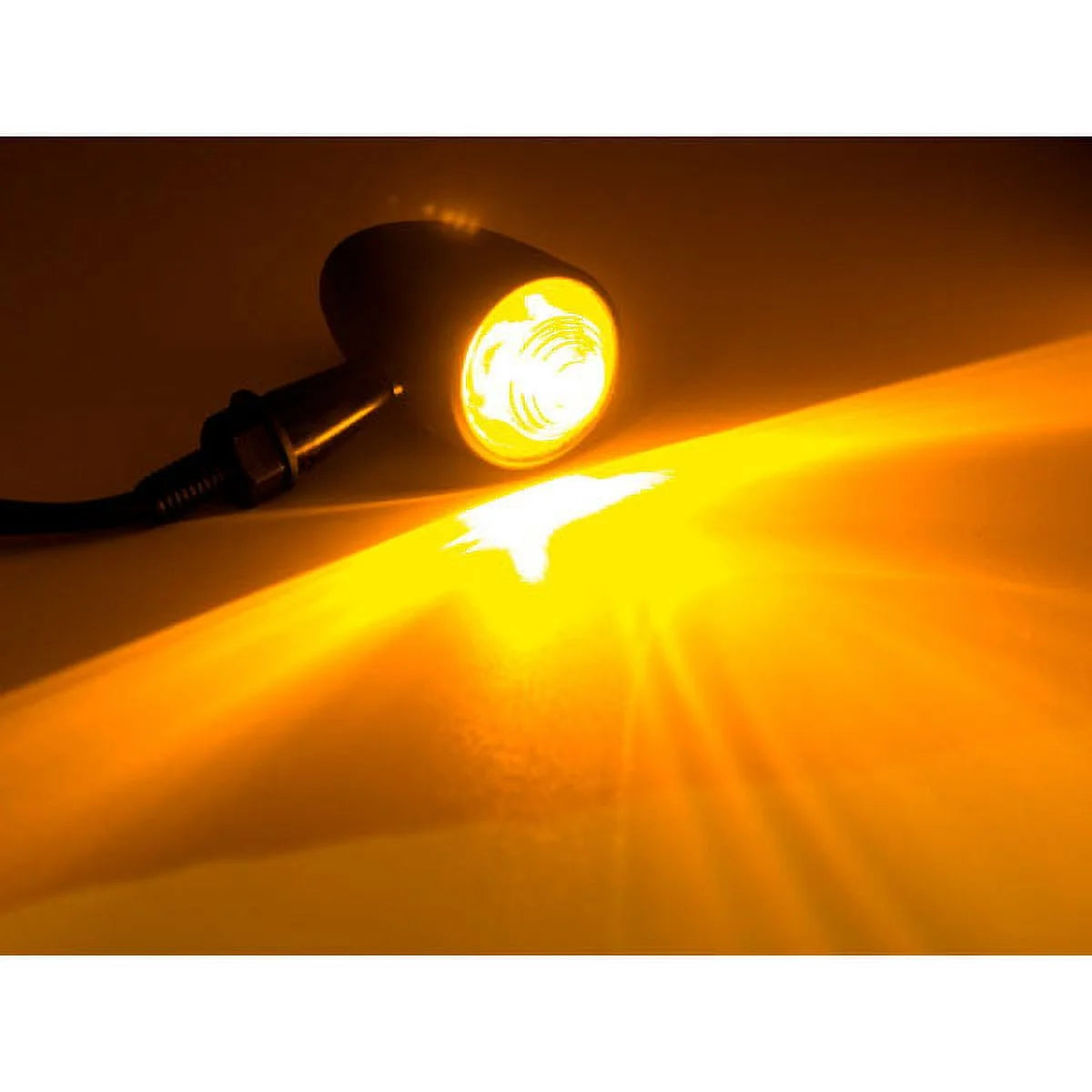 Black Amber Turn Signals Lights Z67499