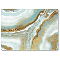 Teal Agate Hardboard Placemats Set of 4 V79648
