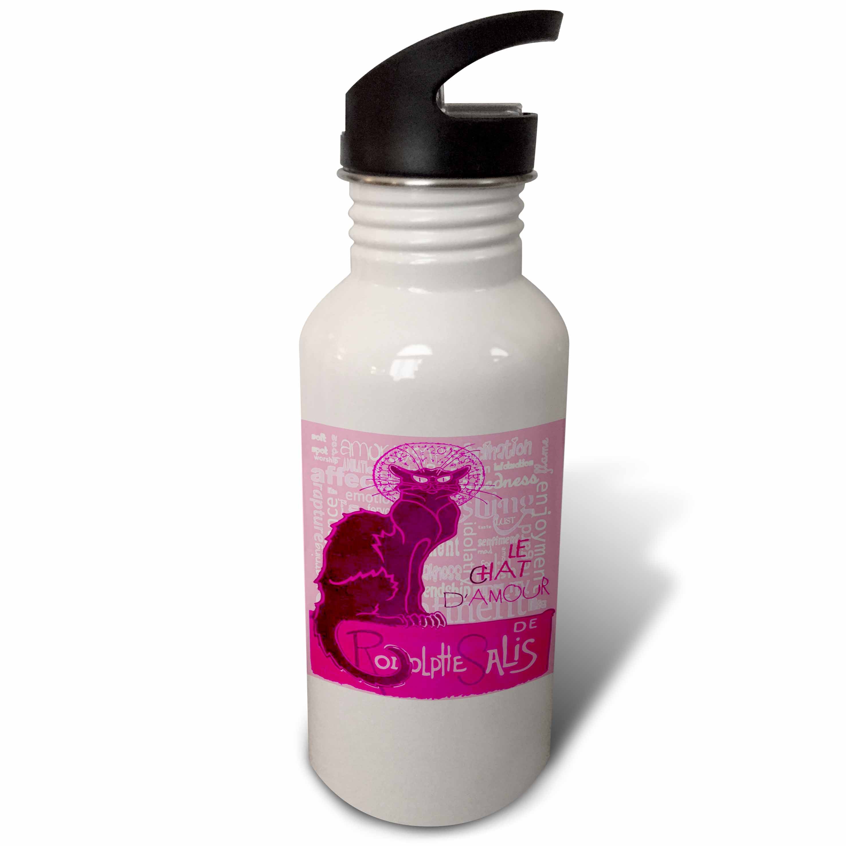 Pink 21 oz Sports Water Bottle L141