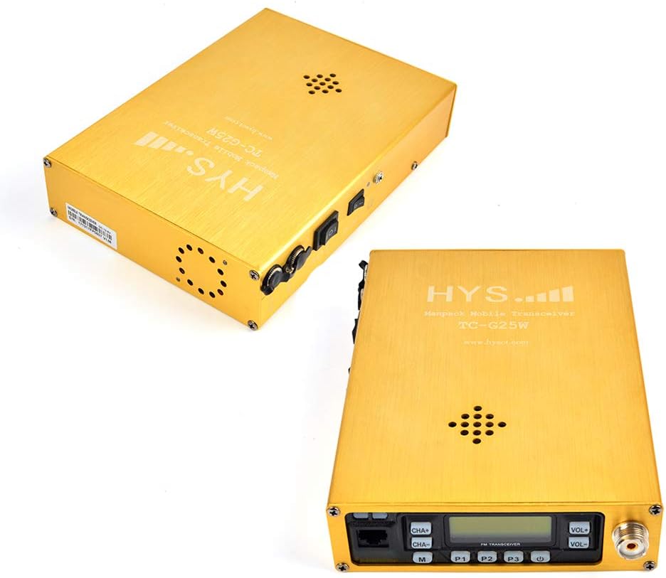 Dual Band VHF/UHF Mobile Transceiver with Programming Cable Antenna Adapter T4962