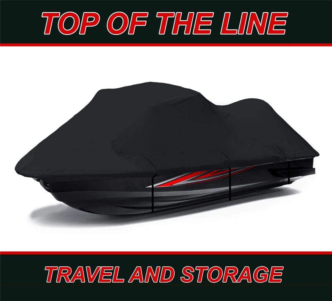 Black Jet Ski Cover for Yamaha VX 110 Deluxe / Sport 2005 2006 N97221