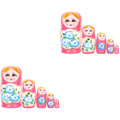 Pink Stackable Matryoshka Dolls K2409