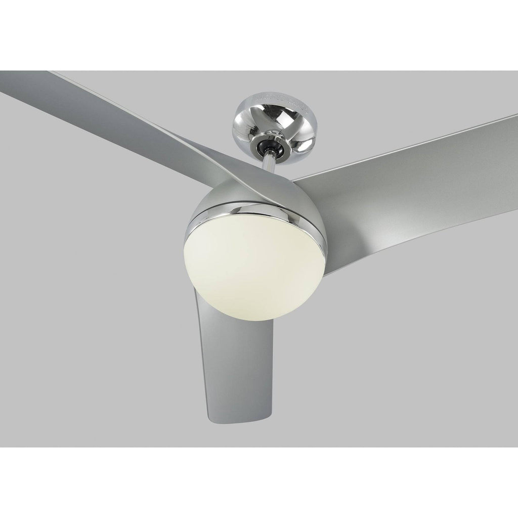 Chrome LED Ceiling Fan B5034