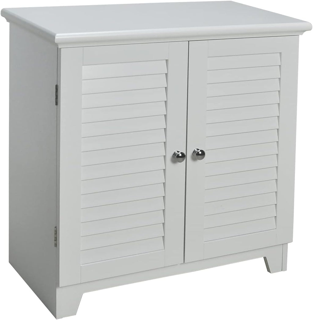 White Double Doors Floor Cabinet, Pack of 2 N2877