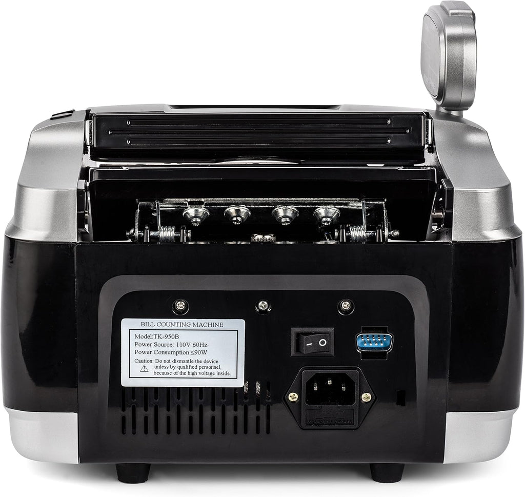 Professional Cash Counting Machine with Fast Count, UV/MG/IR Detection, 1200 Bills Per Minute O41098