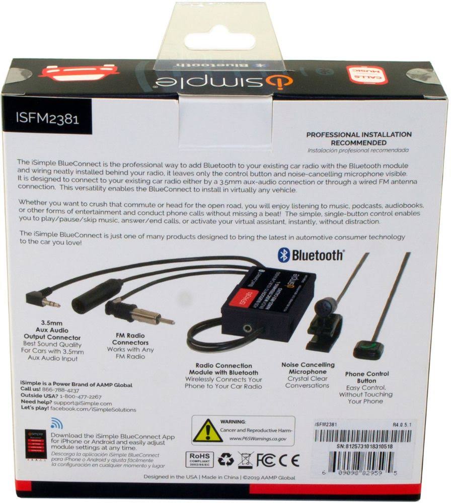 Black Hands-Free Car Kit I8830