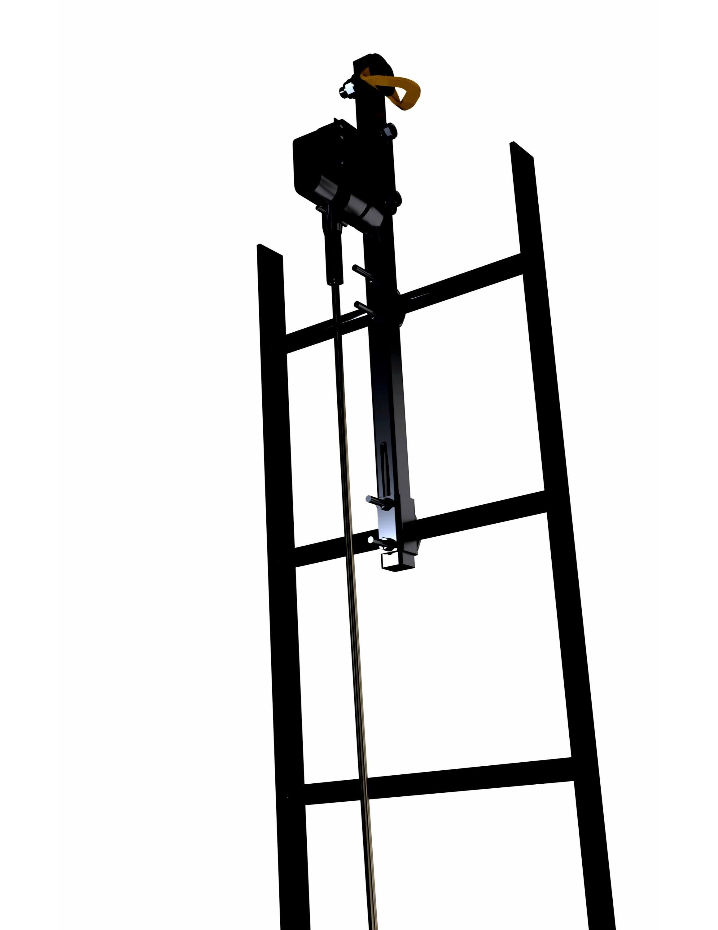 Galvanized Steel Cable Vertical Safety System 70ft N91385