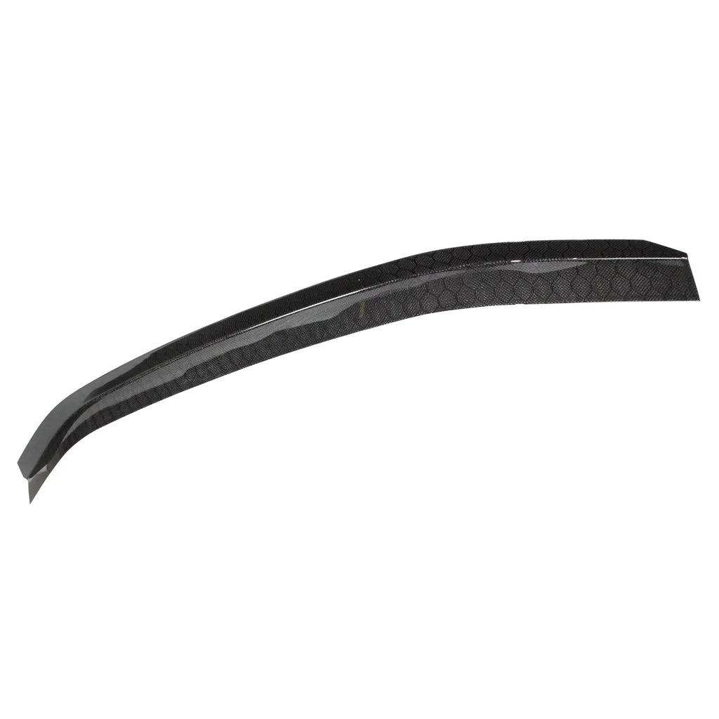 Honeycomb Carbon Fiber Rear Trunk Spoiler Add-On Z544
