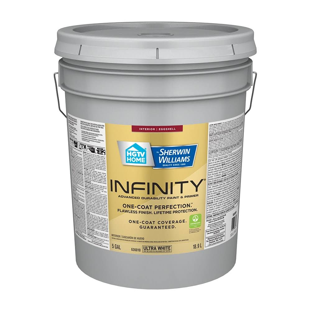 Ultra White Tintable Interior Paint (5-Gallon) D211
