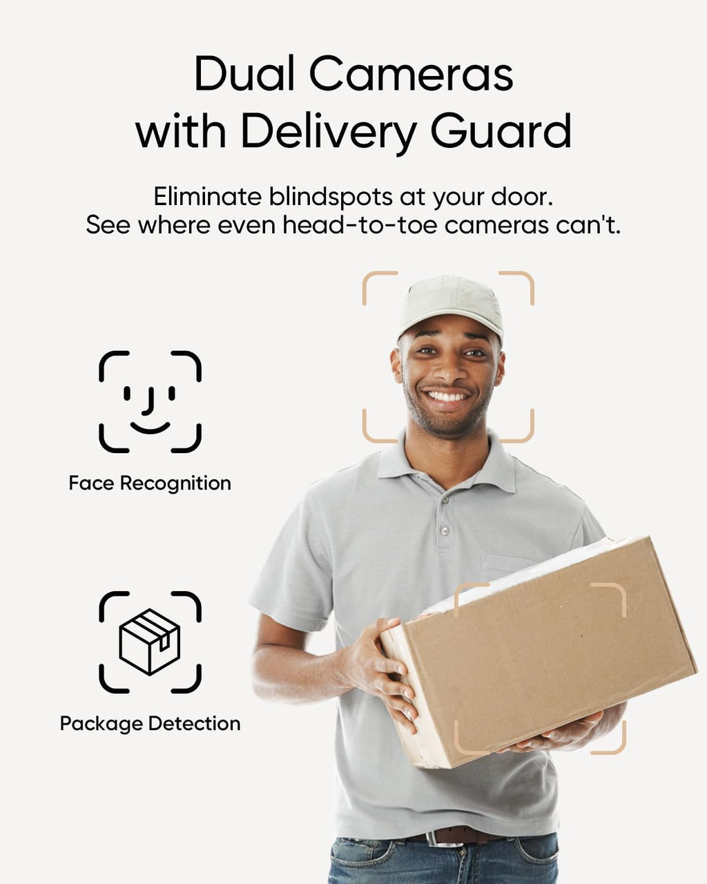 Dual Cameras 2K Full HD Video Doorbell X91667