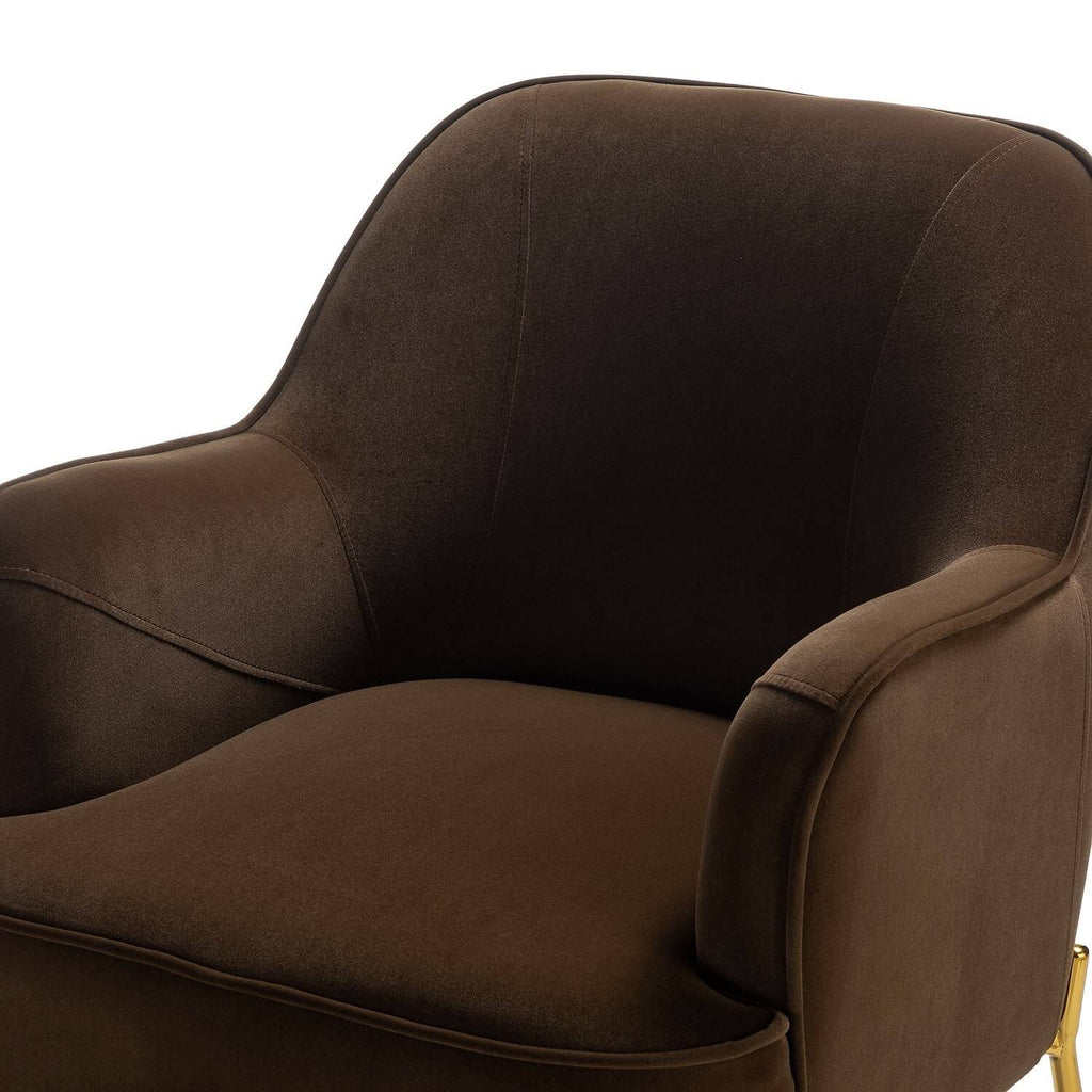 Orange Gold Legs Accent Chair (Set of 2) H766