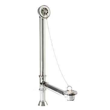 Clawfoot Bath Waste and Overflow with Chain Q21141