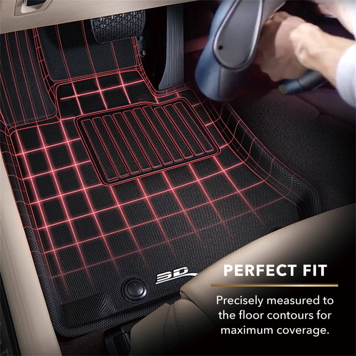 Black Floor Mat for Toyota Avalon 2005-2012 N898059