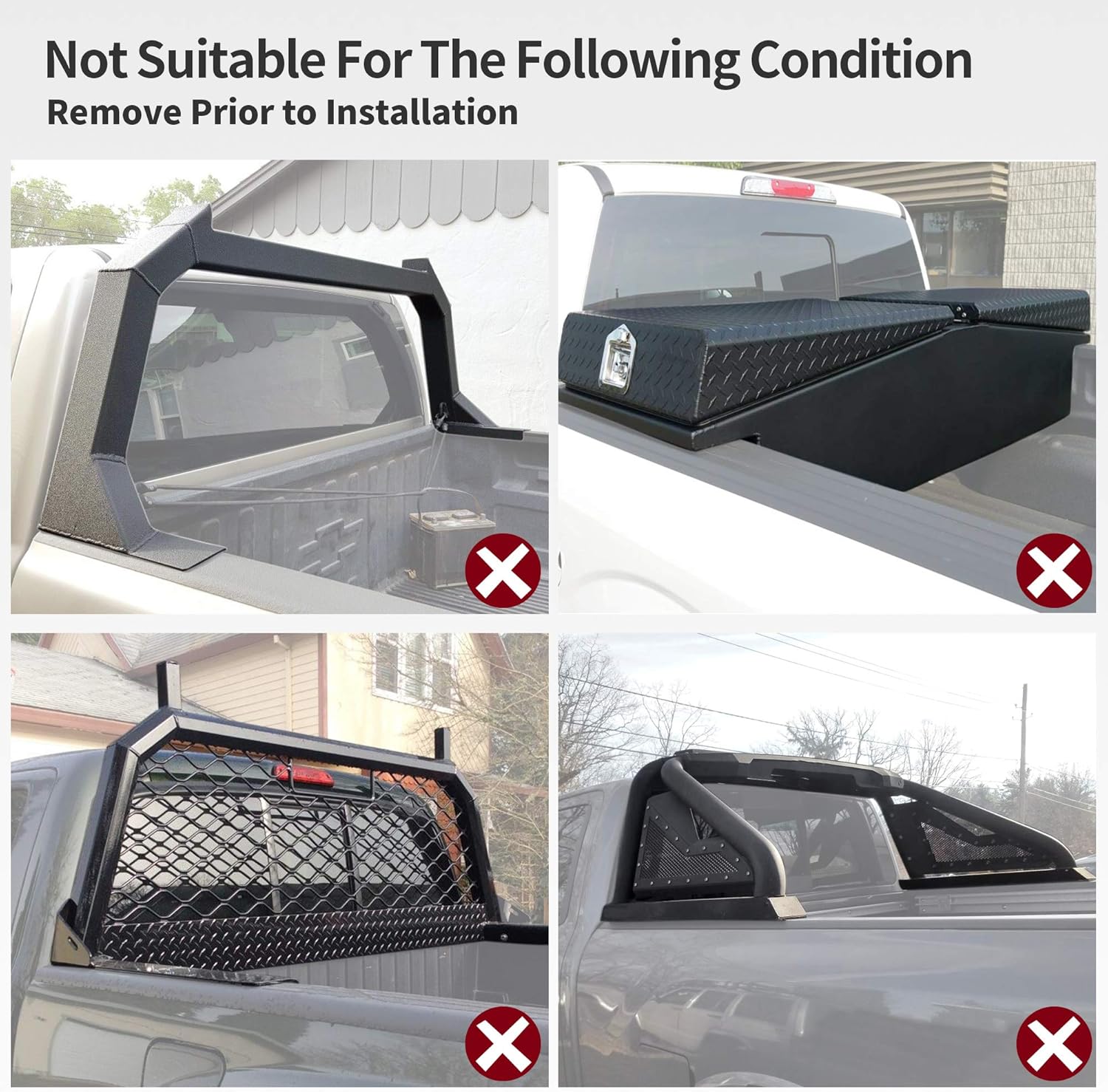 Soft Tri-Fold Truck Bed Tonneau Cover with 6.5 ft Bed Z884