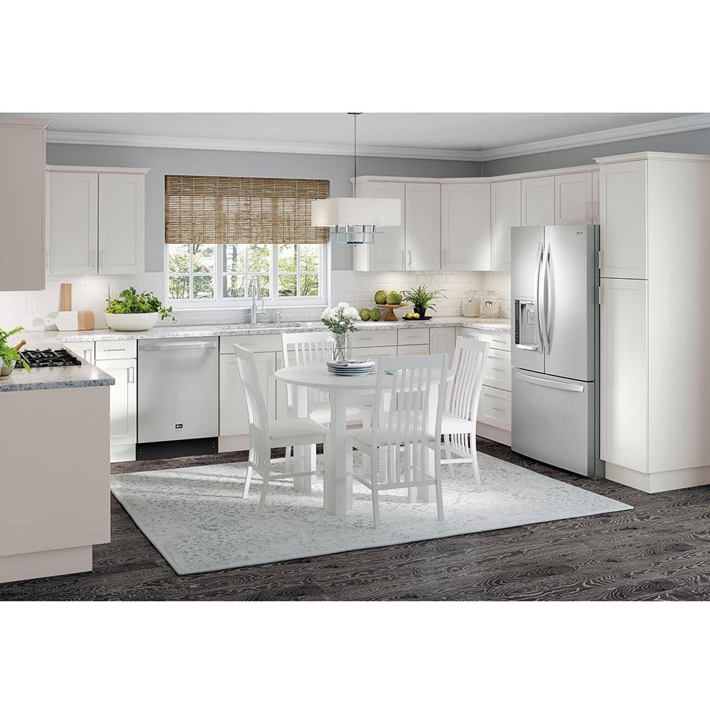 Wall Cabinet 21 in. x 36 in. x 12.5 in. 2-Adjustable Shelves White B155