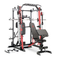 Smith Machine Cage System with Pull-Up Bar and Landmine Station B40328