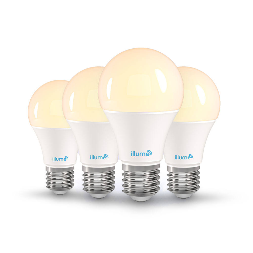 Multi-Color and Pure White A19 Smart Bulb Kit (4/Pack) P417