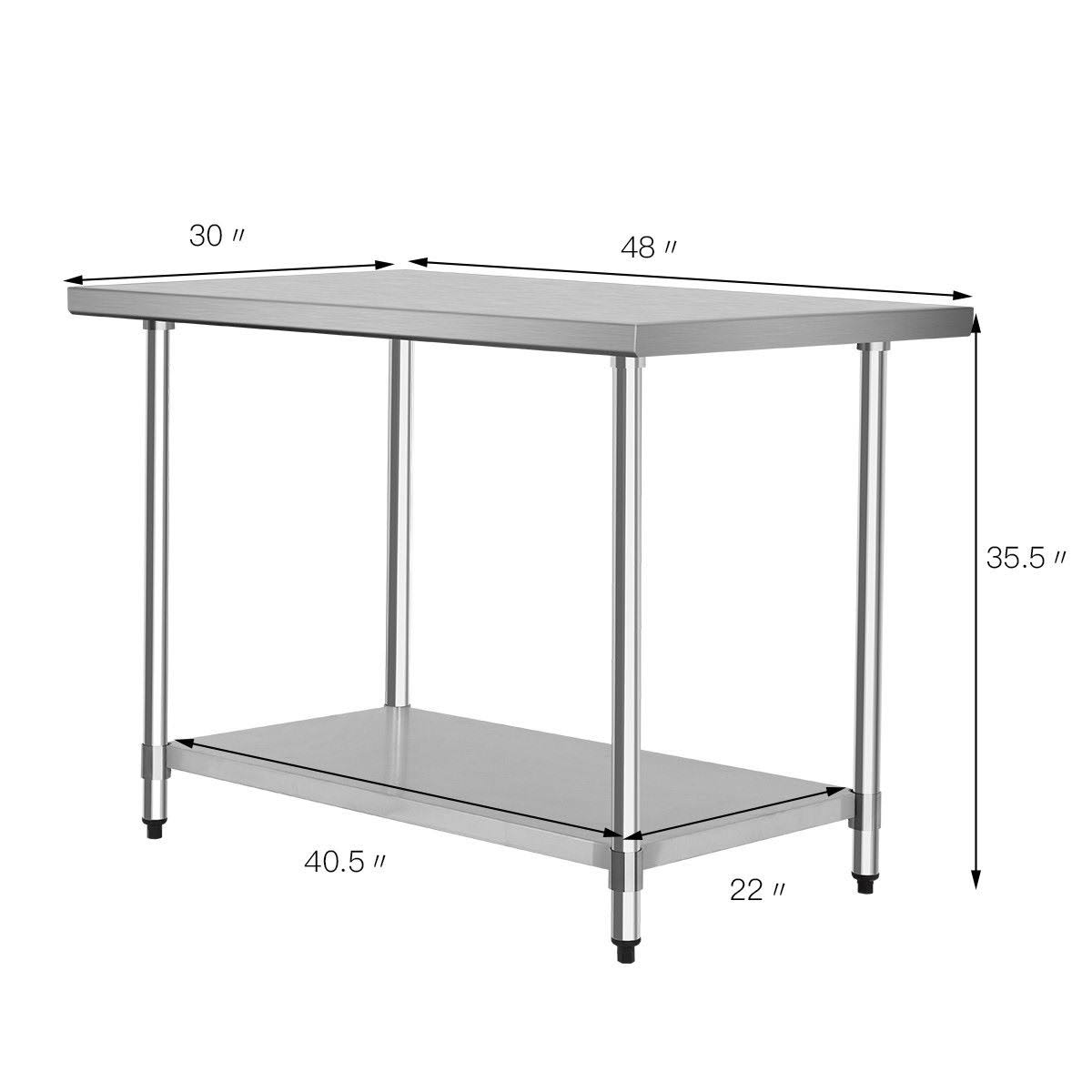 Stainless Steel Commercial Kitchen Work Table F599