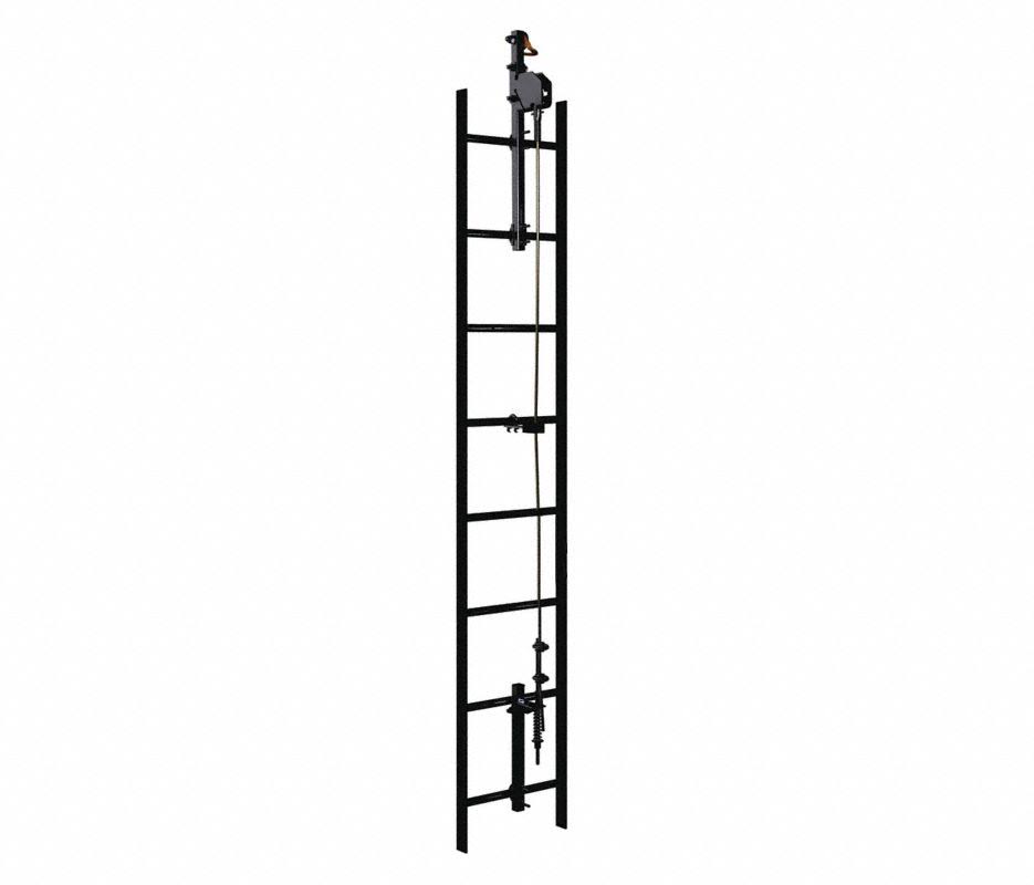 Galvanized Steel Cable Vertical Safety System 70ft N91385