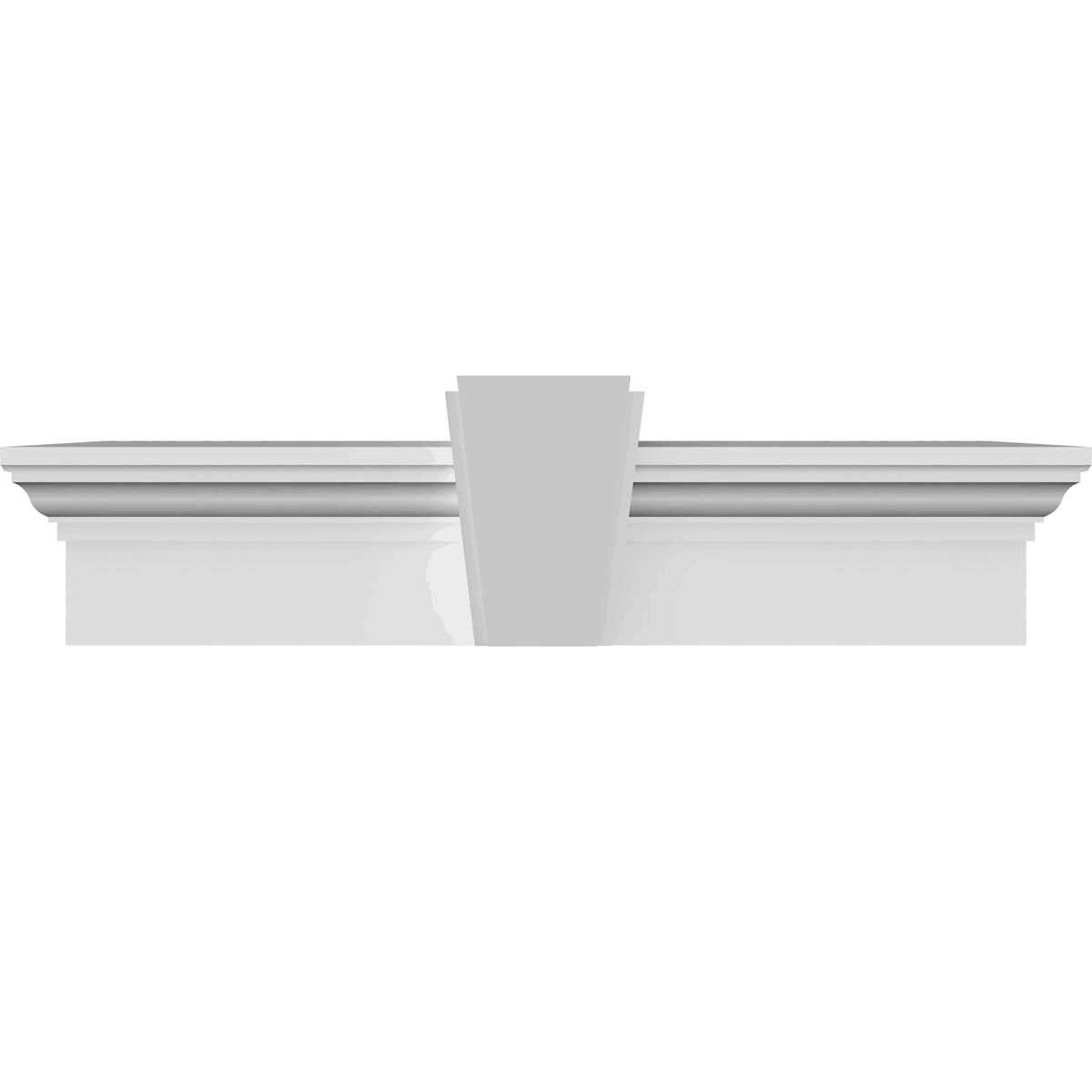 Traditional Crosshead with Deco Keystone U697785