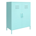 Mint 2 Door Metal Locker Storage Cabinet W148477