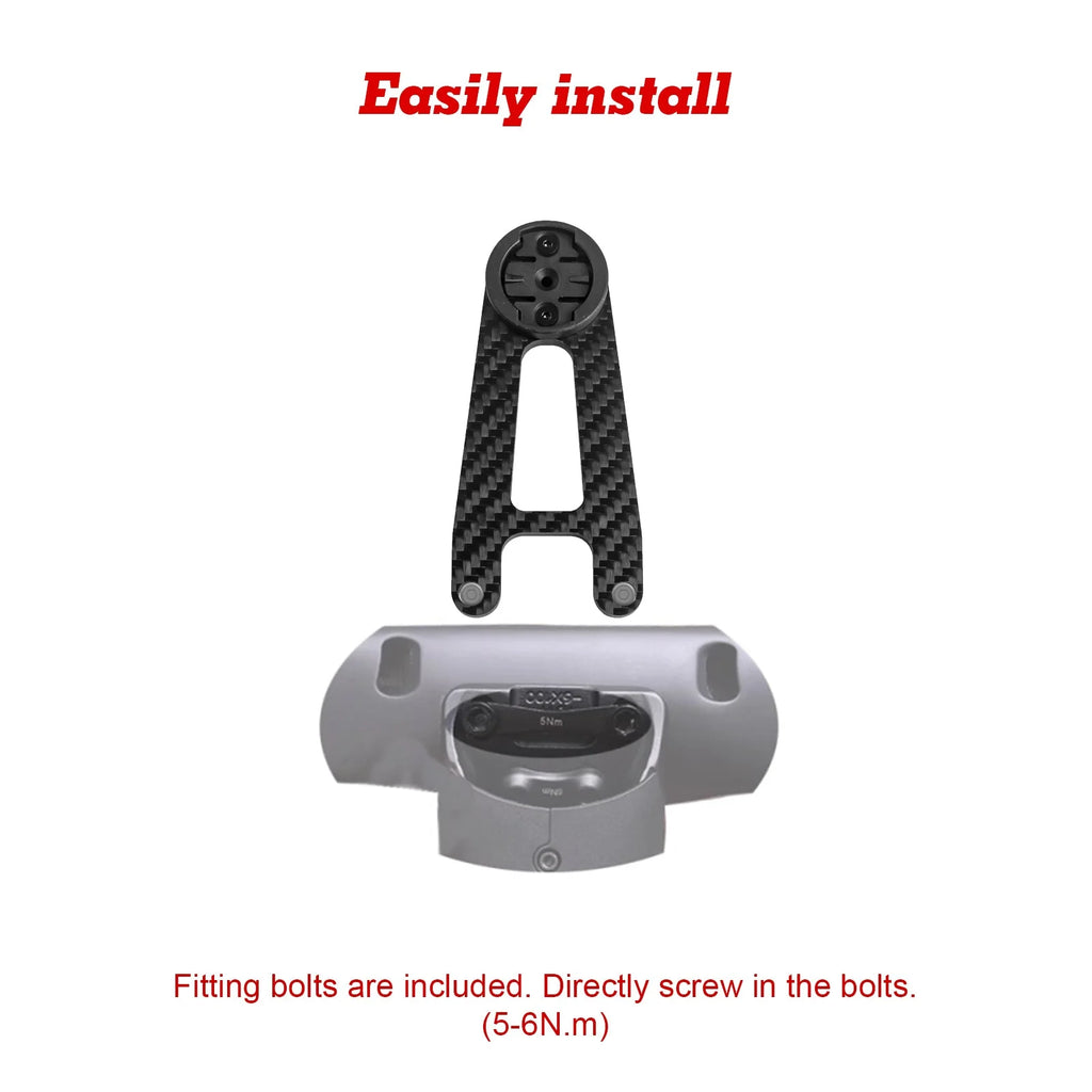 Carbon Fiber Computer Mount Holder W3912