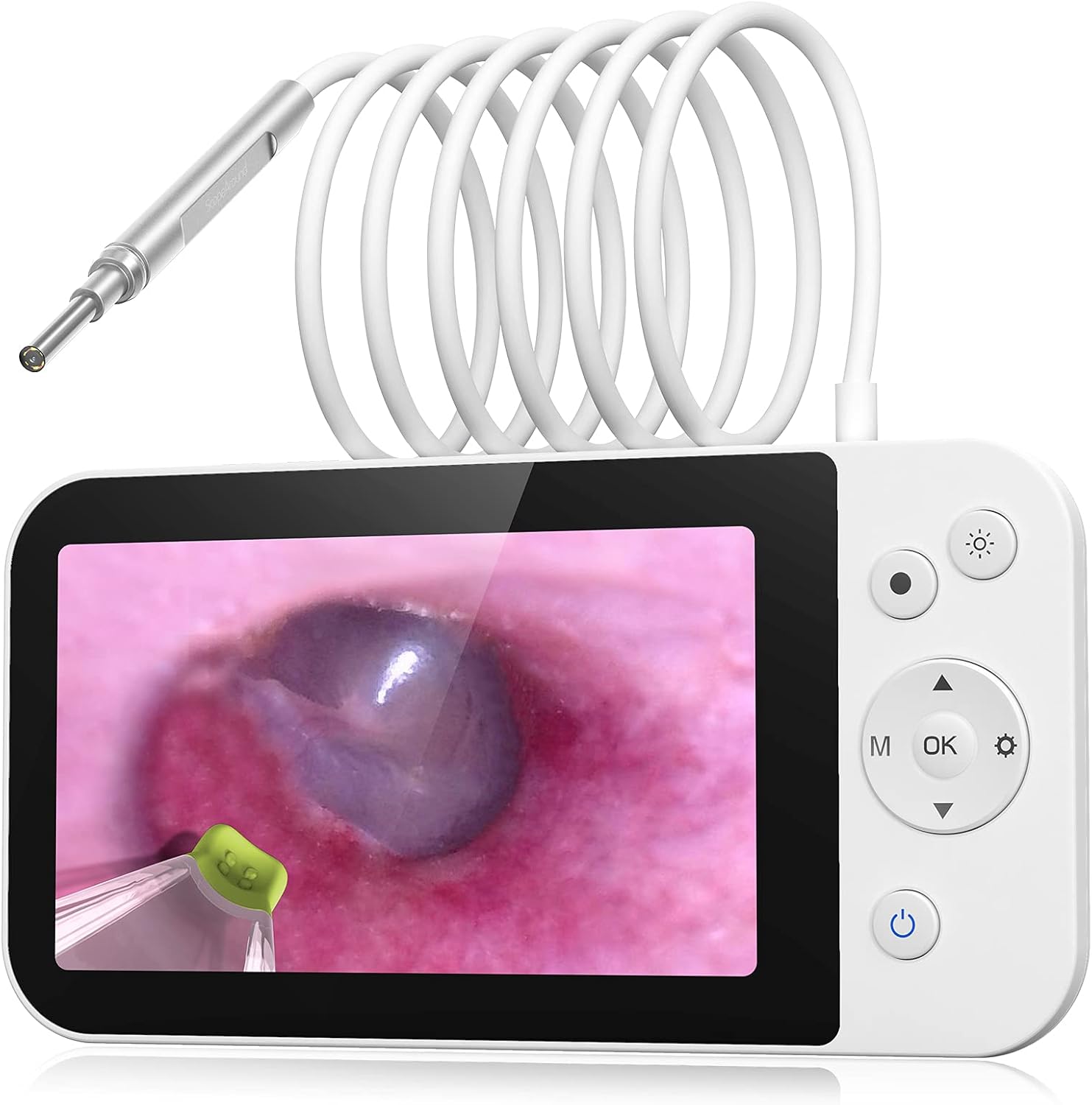 Ear Wax Removal Tool with 5 Inches Screen and Light Y950