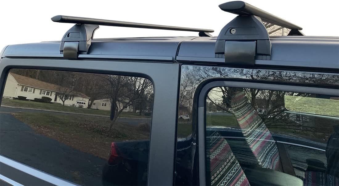 Roof Rack Cross Bars for Jeep Wrangler 2008 - 2022 (4-Door Hard Top) X620136