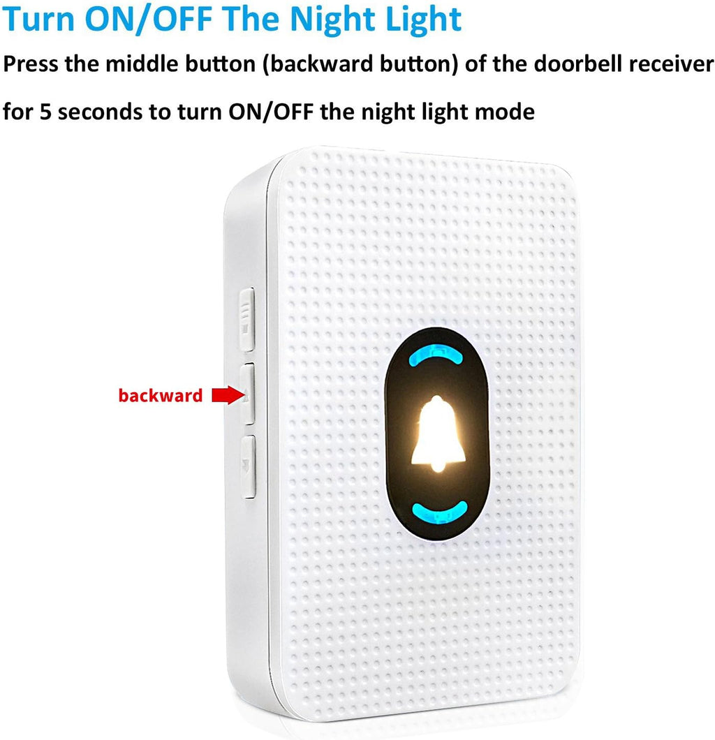 3 Receiver+3 Call Buttons Caregiver Pagers Emergency Call Button Alert System O585551