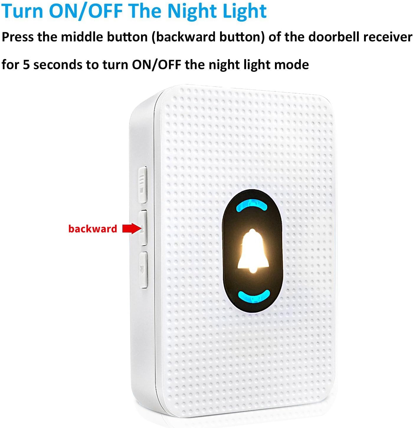 3 Receiver+3 Call Buttons Caregiver Pagers Emergency Call Button Alert System O585551