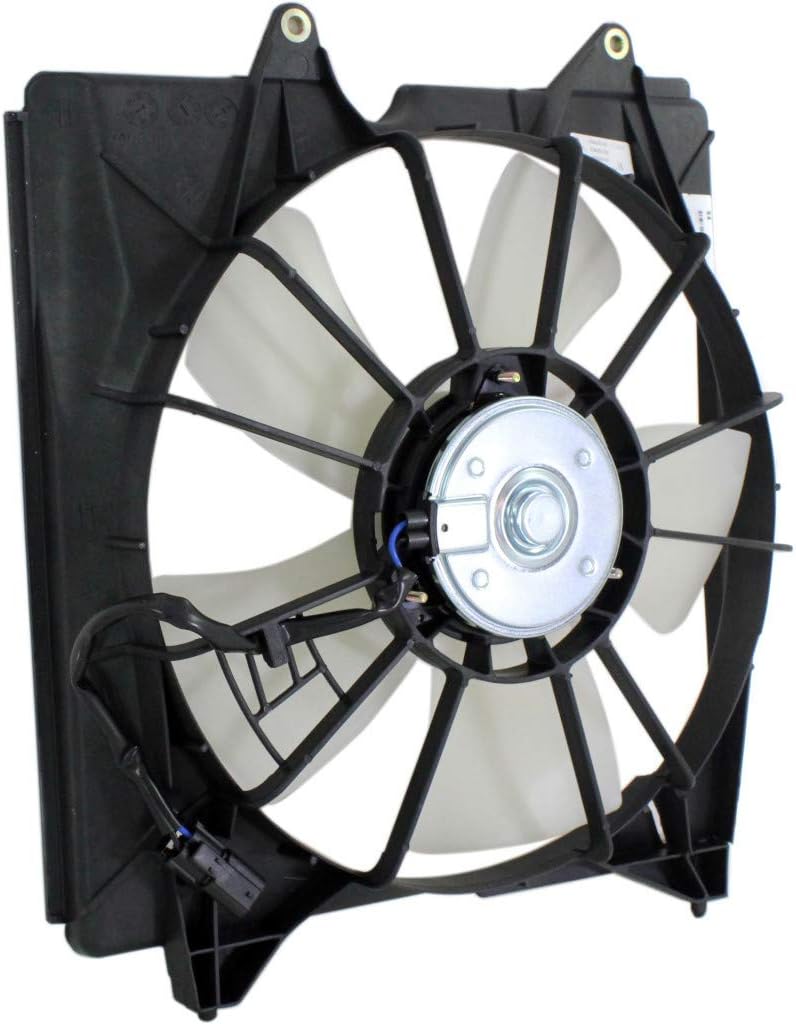 Radiator Fan for Acura RDX 2013 2014 2015 Driver Side Single Fan 6 Cyl B822