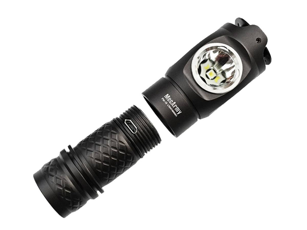 Rechargeable Right Angle Flashlight 760 Lumens Q943