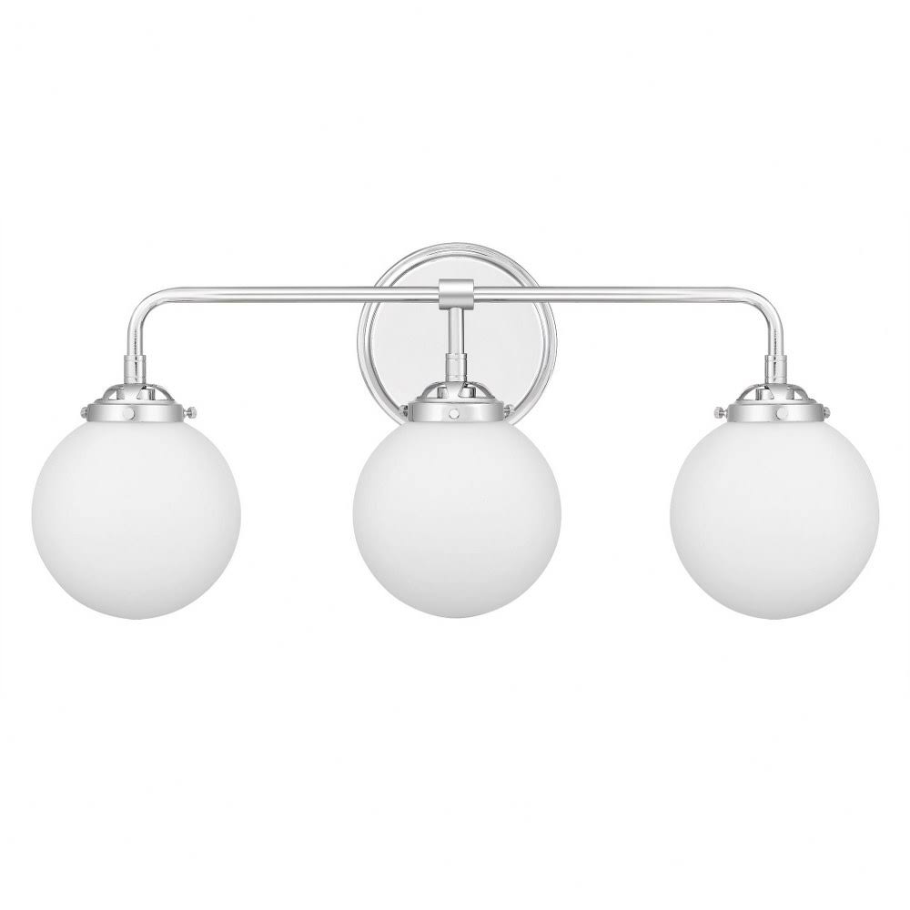 3 Light Satin Brass Bath Light P61653