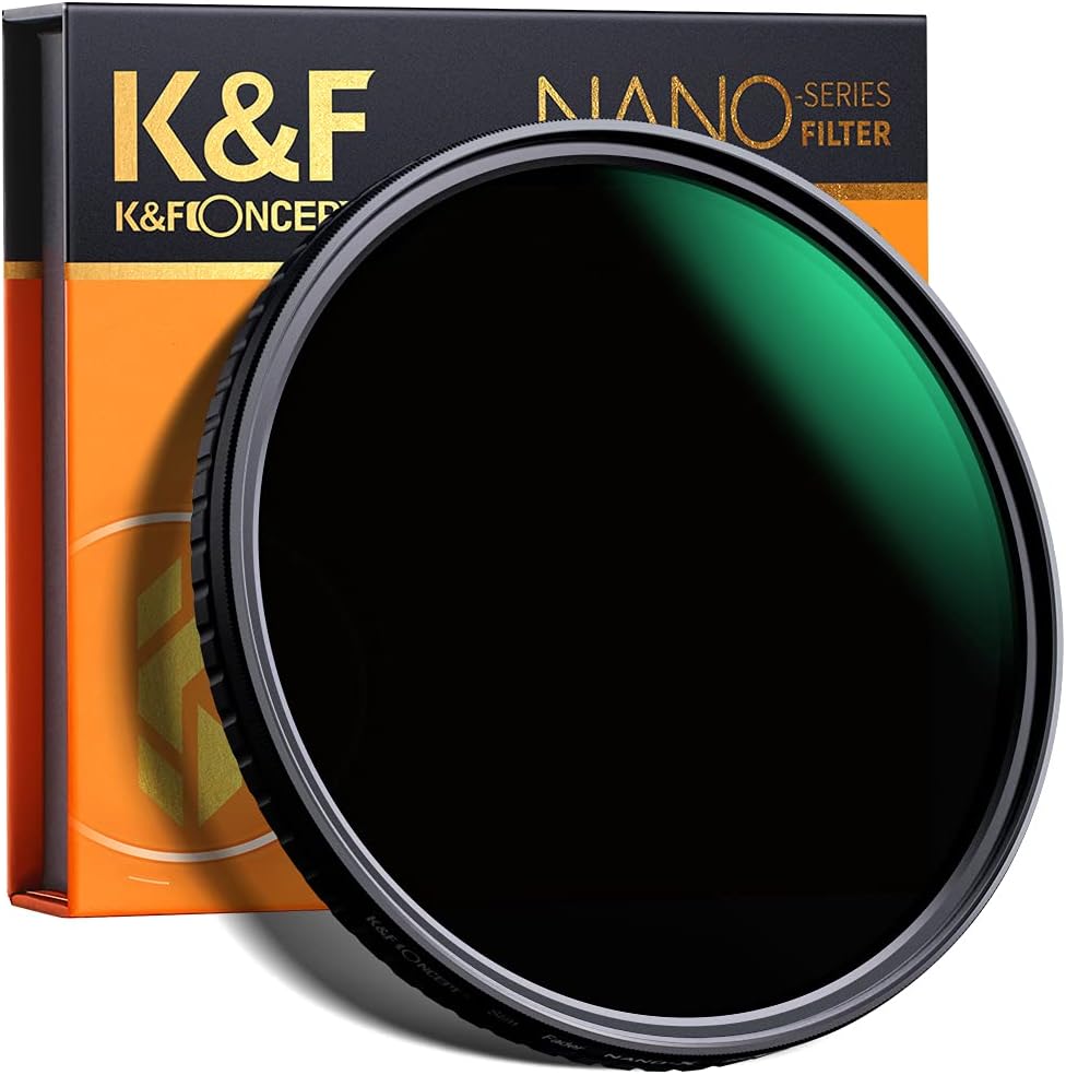 40.5mm Variable ND Filter ND8-ND128 HD Hydrophobic VND Filter E379