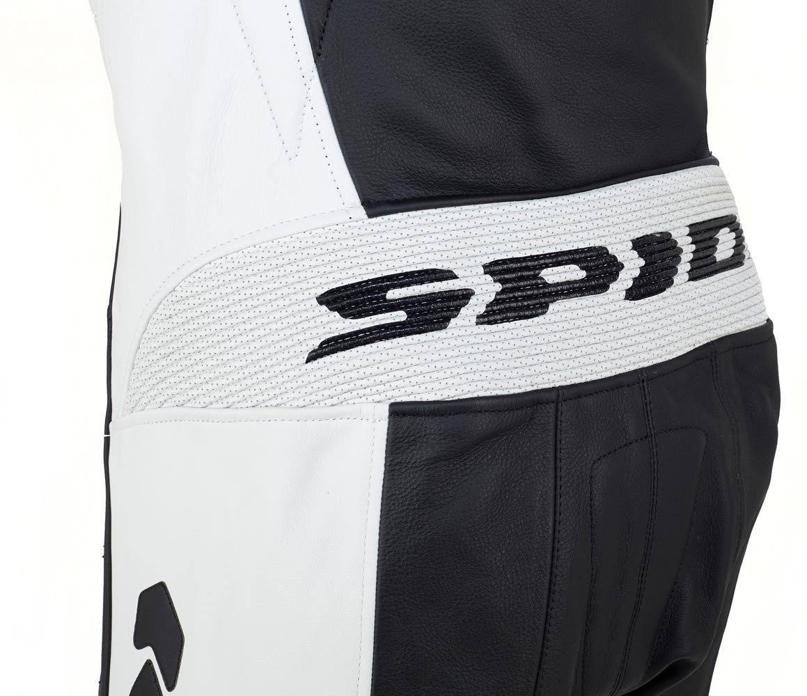 Black-White Leather Suit M580