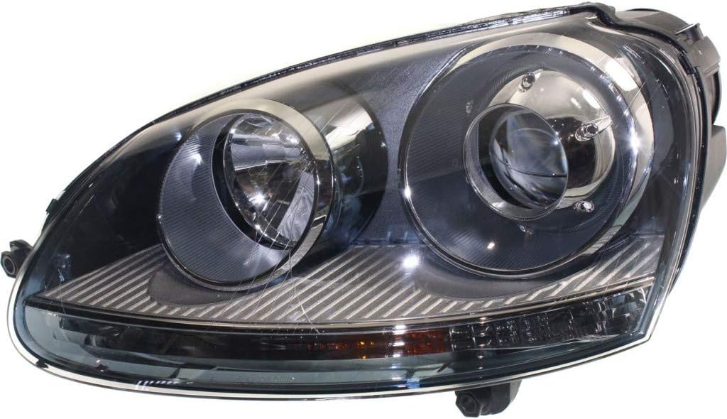 Passenger Side Headlight Assembly for Volkswagen Jetta 2005-2010 X3174