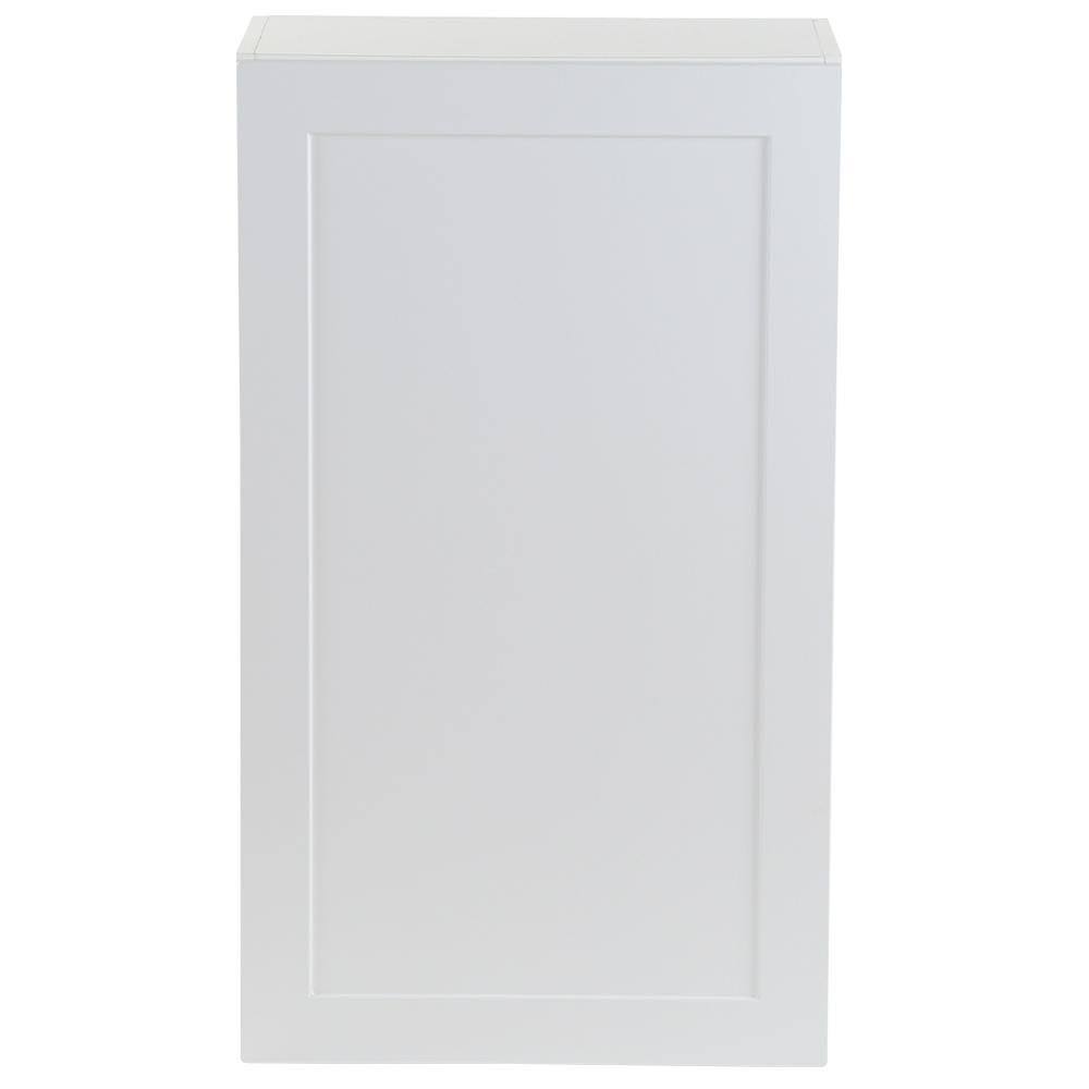 Wall Cabinet 21 in. x 36 in. x 12.5 in. 2-Adjustable Shelves White B155