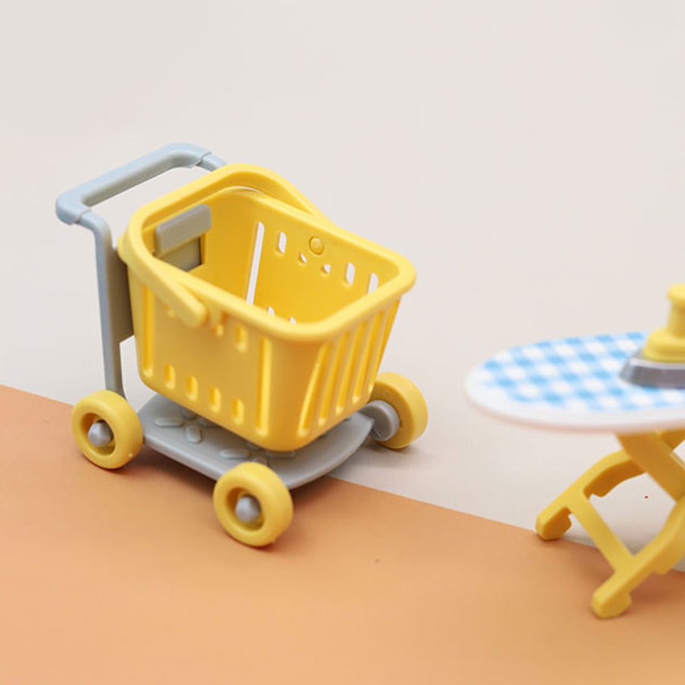 1:12 Mini Dollhouse Washing Machine Vacuum Cleaner Laundry Room Set Play Toys Z3672
