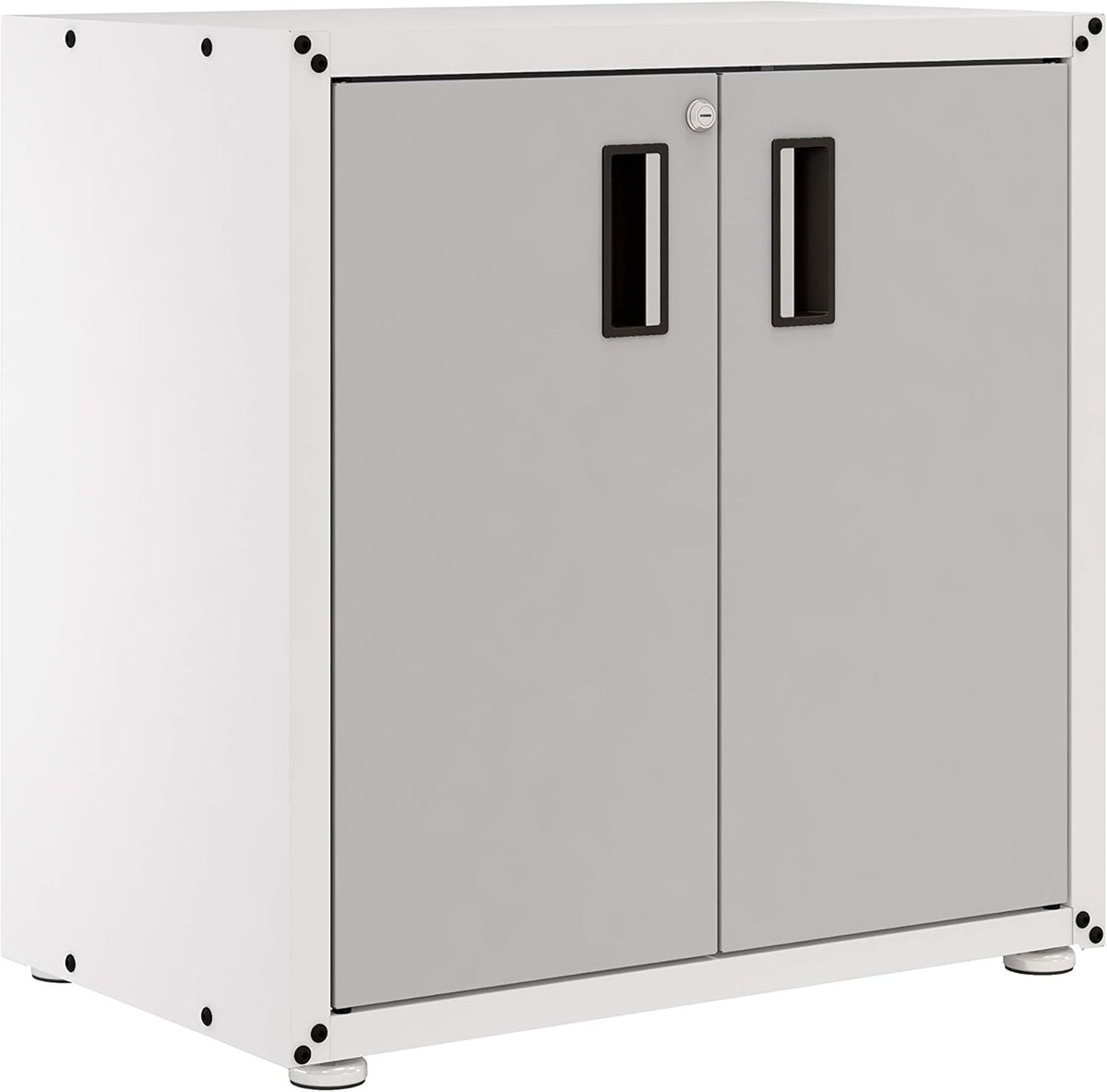 Steel Cabinet with Two Doors (Black) B39669