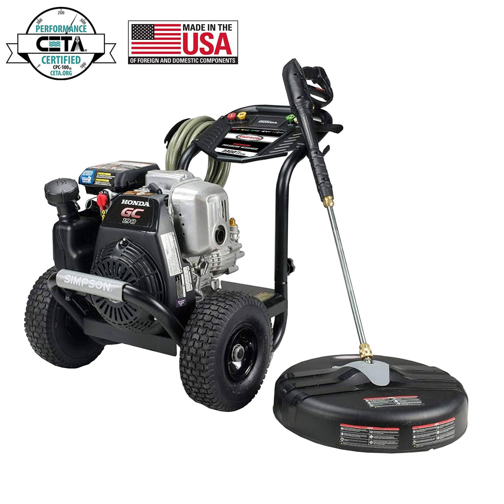 3300 PSI 2.4 GPM Gas Cold Water Pressure Washer E308423